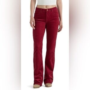 Wrangler Women's High Rise Bold Boot Corduroy  Pants